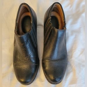 Montana black leather women's boots